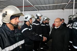 مع الأبطال المغمورين للحماية المدنية
