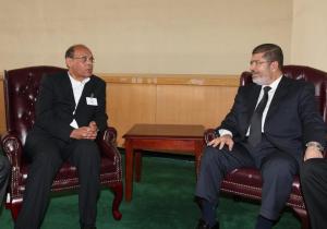 مع الرئيس المصري السابق محمد مرسي
